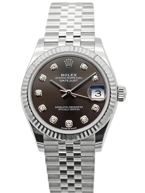 rolex datejust ladies 31mm con diamond|rolex datejust 31mm price.